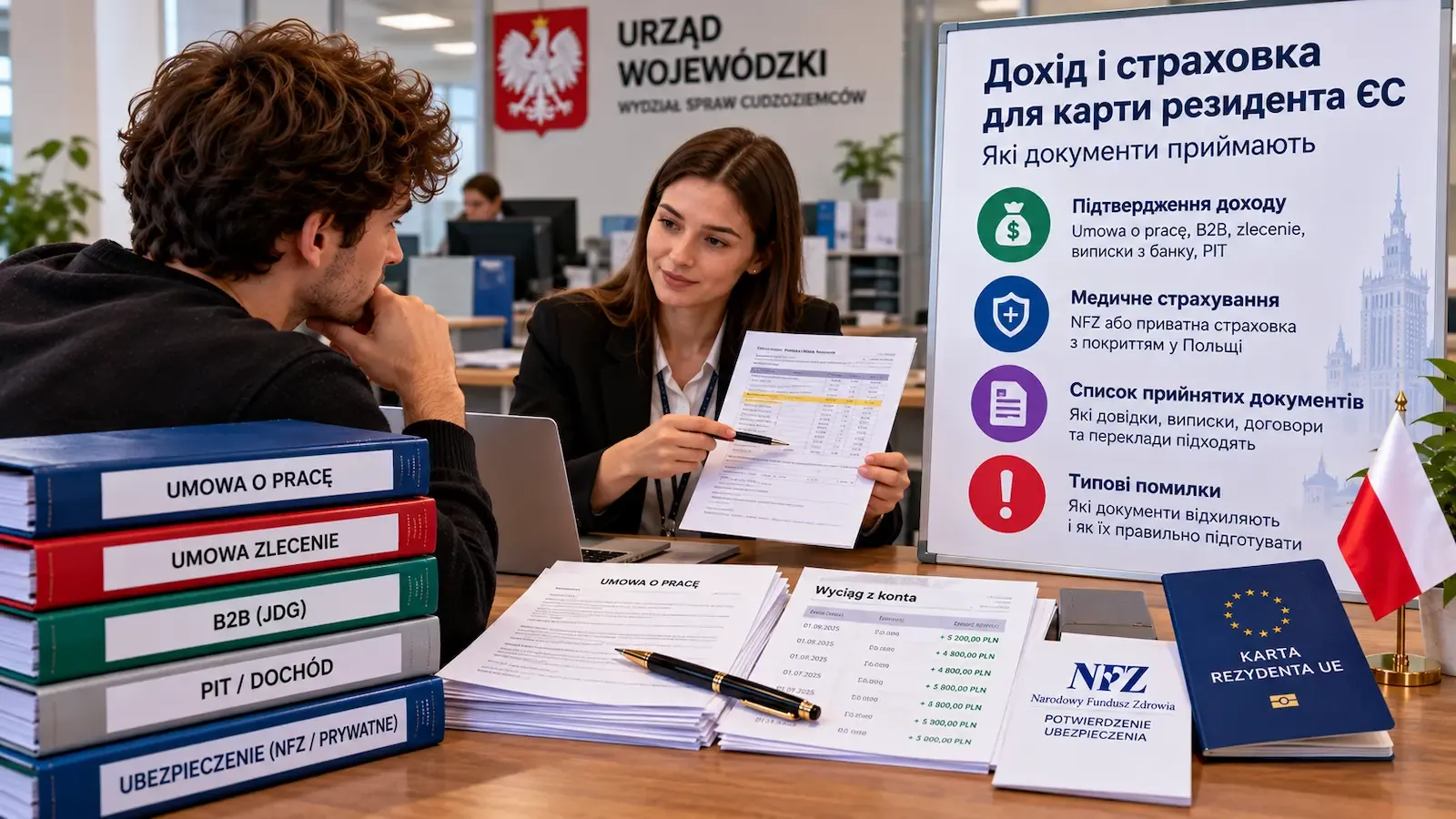 Документи про дохід для карти резидента