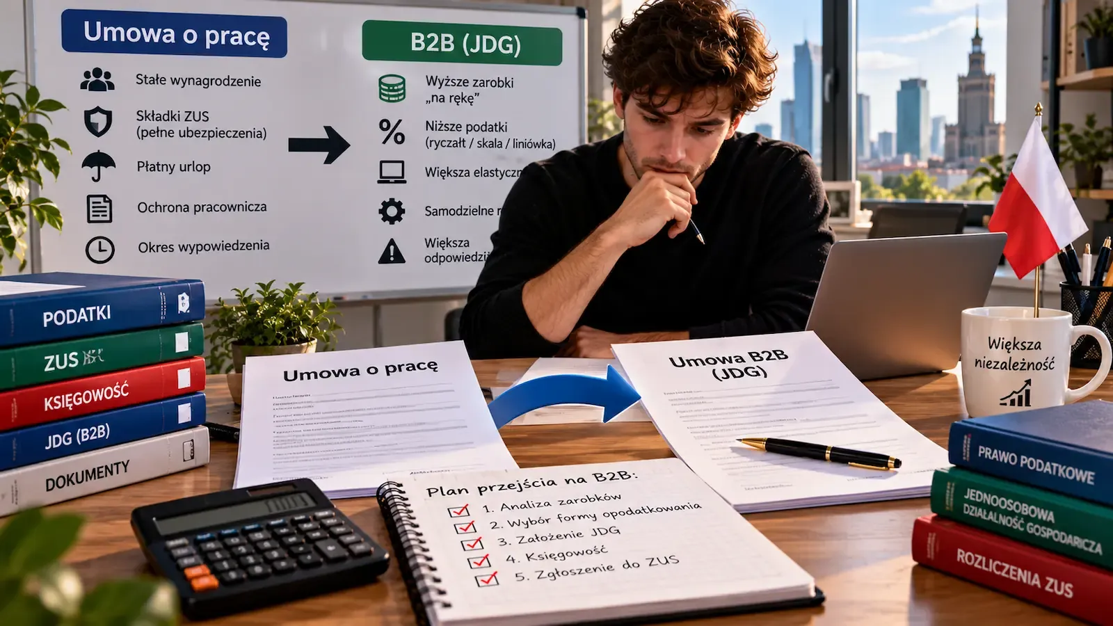 Перехід з трудового договору на B2B
