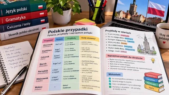 Шпаргалка з польських відмінків